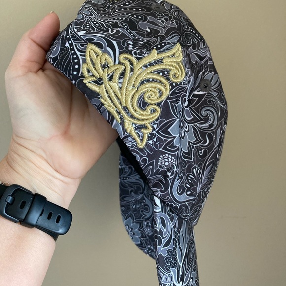 ¡Ay Güey! Tiger Cap, Hat, Tatoo Style Design, Gold Embroidery, Black,Gray, Gold - Picture 2 of 7